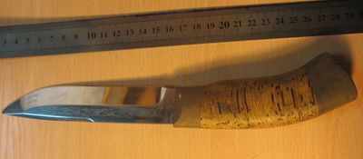 Нож "Соболь", разделочный или средний охотничий